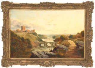 Antique Oil Painting Edmund John Niemann (british 1813 - 1876)