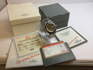 Vintage Omega Seamaster 200m Pre - Bond Automatic,  Chronometer,  Box & Papers,  1992