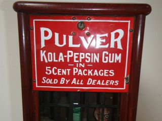 Antique Tall Case Pulver Machine 9