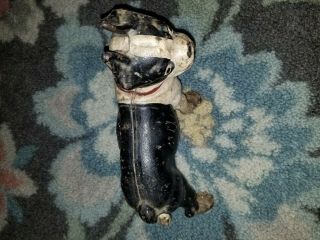 Vintage Hubley Boston Terrier Door Stop - Cast Iron 3