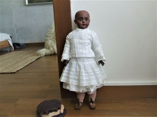 rare antique black doll Simon Halbig 2