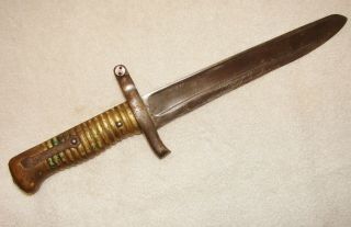 Wwi French Bayonet Converted To A Fighting Knife