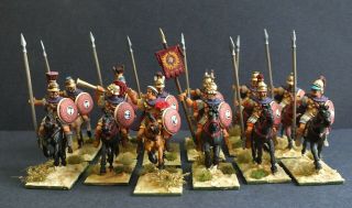 28mm Ancients - Hellenistic Seleucid Heavy Cavalry Aventine Miniatures