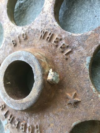 Roberts Big Wheel Plates The Unicorn Of Vintage Antique Barbell Plates 6