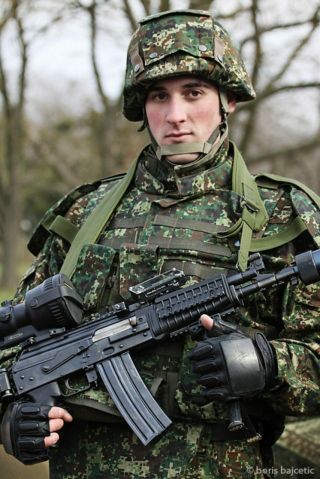 Serbian Army Sling For M21 Rifle