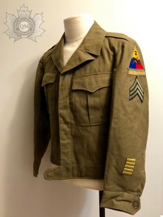 World War Two U.  S.  2nd Armored Division " Hell On Wheels " Sergeant Ike Field Jack