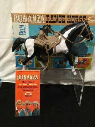 Bonanza Little Joe American Character Paint Horse 1966 Cochise