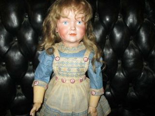 21 " Antique Exceptional Model 520 Kley & Hahn Character Doll