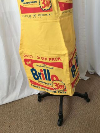 vintage screen print andy Warhol 60 - 70s Brillo Box Dress 3¢ off 11