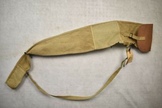 Us Army Military Ww2 Canvas Duck Web Rifle Carry Case M1903 Springfield 1918