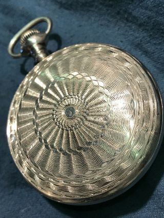 Wadsworth Usa Pocket Watch Case Size 16 Engraved Unique & Rare