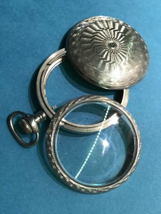 WADSWORTH USA POCKET WATCH CASE SIZE 16 ENGRAVED Unique & RARE 2