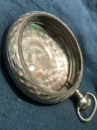 WADSWORTH USA POCKET WATCH CASE SIZE 16 ENGRAVED Unique & RARE 3