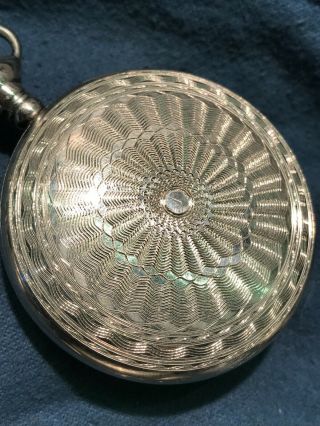 WADSWORTH USA POCKET WATCH CASE SIZE 16 ENGRAVED Unique & RARE 5