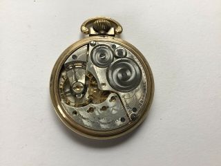1926 Elgin Pocket Watch,  16s,  15J,  10K Rolled Gold (Missing Crystal) Non - 4