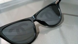 Extremely rare Authentic Vintage Chanel Sunglasses runway sample from 1993 11