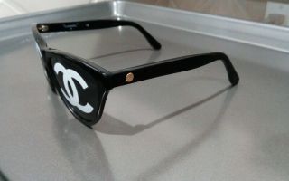 Extremely rare Authentic Vintage Chanel Sunglasses runway sample from 1993 3