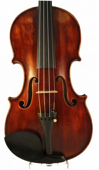 Ch JB Collin - Mezin Violin dated 1883 - Old Antique French 4/4 - Certificate 2