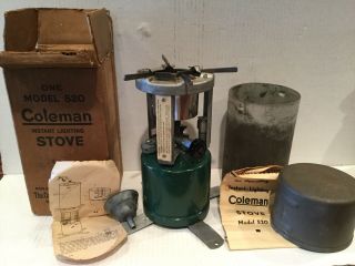 Rare Coleman Instant Lighting Stove 520 1940 