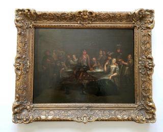 Antique Old Master Oil Painting School Of Francoise Xavier Verbeck Christie 