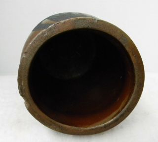 Strasburg VA Area Blue Decorated Stoneware 1/2 Gallon Jar,  Attr.  S.  Bell,  1800 ' s 4