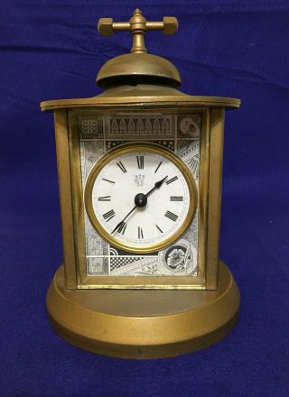 Antique Waterbury Alarm Clock Pre - 1930s