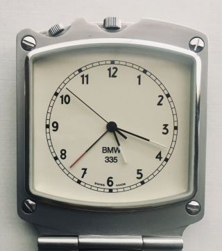Awesome Bmw 335 Mobile Pocket Watch Swiss Made With Alarm Function