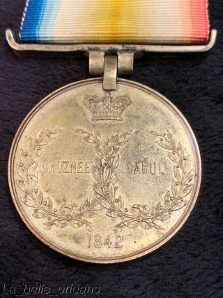 Rare Queen Victoria Ghuznee Cabul 1842 Medal / East India Company
