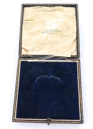 . Early 1900s Mens “hardy Bros,  Australia " Pocket Watch Storage / Night Case.