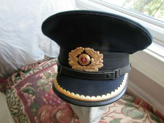 Rare Obsolete Cold War Era East German Ddr Navy Officer 