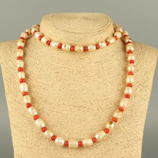 Chinese Exquisite Handmade Pearl Necklace