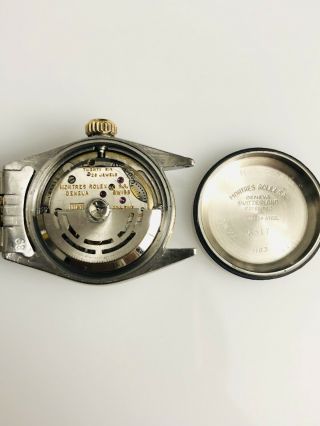 Ladies ROLEX Datejust Steel/Solid Gold Watch Ref.  6517. 10