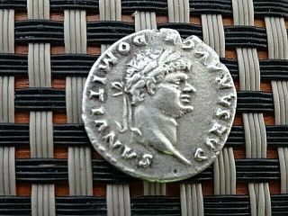 Silver Coin Of Domitian 81 - 96 Ad Ar Denarius Ancient Roman Coin