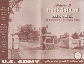 Rock Island Arsenal,  U.  S.  Army Weapons Command Hq,  1950 