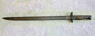 Wwi British 1907 Bayonet - 17 " Blade,  22 " Overall