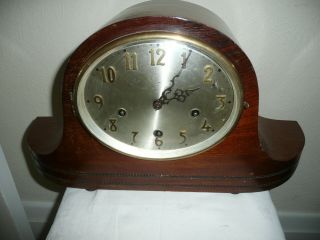 Antique,  Badische Westminster Chimes Mantle Clock In.