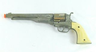 Hubley Model 1860 Cal.  44 Toy Cap Gun,  1950 ' s Authentic & 2