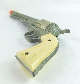 Hubley Model 1860 Cal.  44 Toy Cap Gun,  1950 ' s Authentic & 8