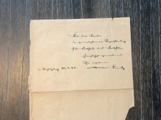 Letter To Eva Braun 1943 2
