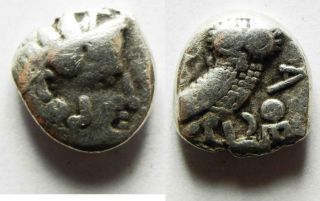 Zurqieh - As12454 - Arabia Felix.  Saba Ar Drachm.  Imitating Athens / Owl Ancient C