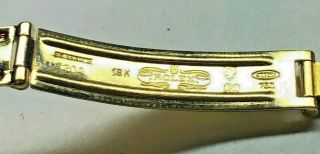 Vintage 18k Gold Rolex Ladies Datejust 6917 on 7204 Oyster Rivet Bracelet 9