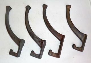 4 Antique Not Matching Coat Hat Hooks For Wall Rack Hall Tree Mission Style