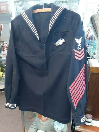 Striped Wwii Us Navy United States Navy Jumper Usn Iwo Jima