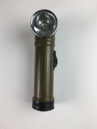 Vintage WWII US Army TL - 122A Eveready Flashlight Torch Light ww2 4