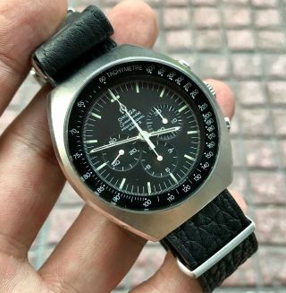 Vintage Omega Speedmaster Mark Ii 145.  014 Chronograph 42mm Cal 861 Steel Watch