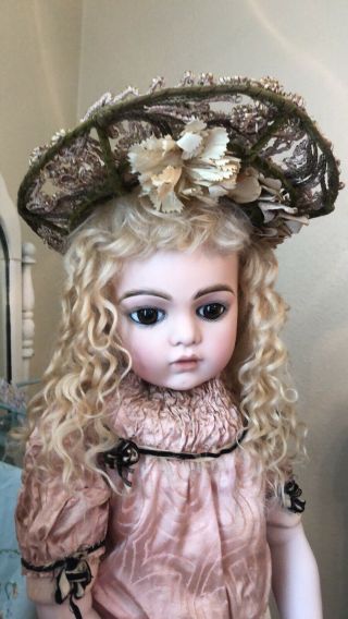 DARK EYED 25” Bru Jne “13 French Bebe Doll Made By Colleen Phillips 2