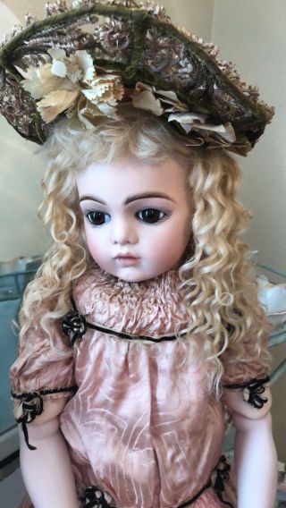 DARK EYED 25” Bru Jne “13 French Bebe Doll Made By Colleen Phillips 3