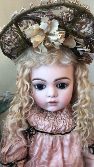 DARK EYED 25” Bru Jne “13 French Bebe Doll Made By Colleen Phillips 5