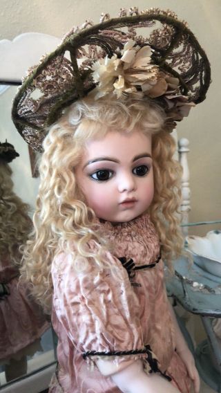 DARK EYED 25” Bru Jne “13 French Bebe Doll Made By Colleen Phillips 6