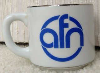 Afn - E American Forces Network Coffee Cup And Afn Tokyo.  Eagle 810.  Cdr 